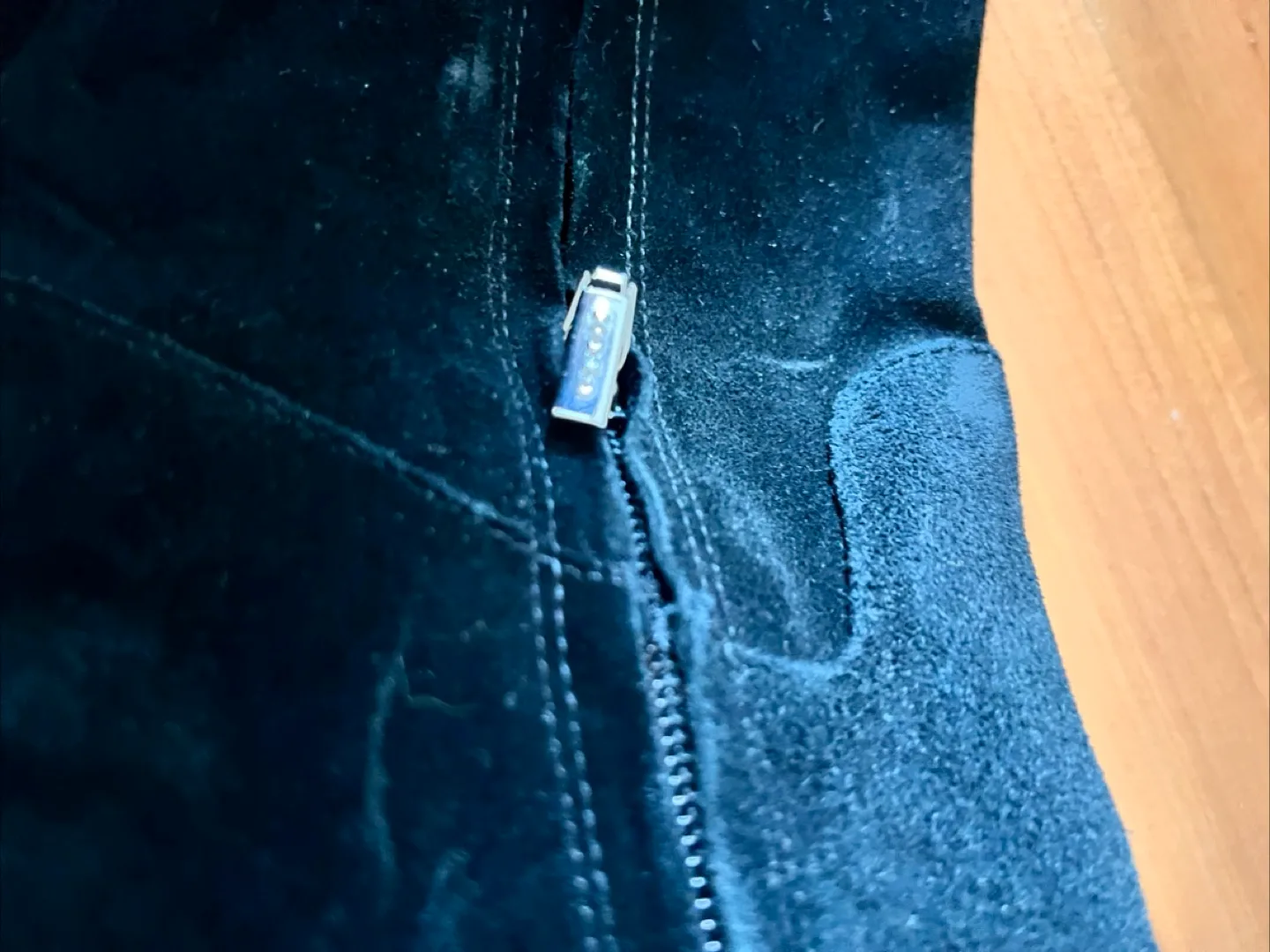 New- never worn Geox Black Suede -  Size 6.5 Boots image indicator(8)