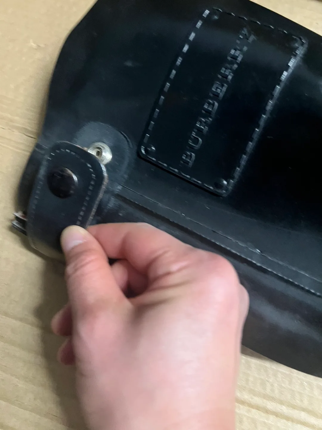 Burberry Equestrian Black Rain Boots- Size 36 image indicator(3)