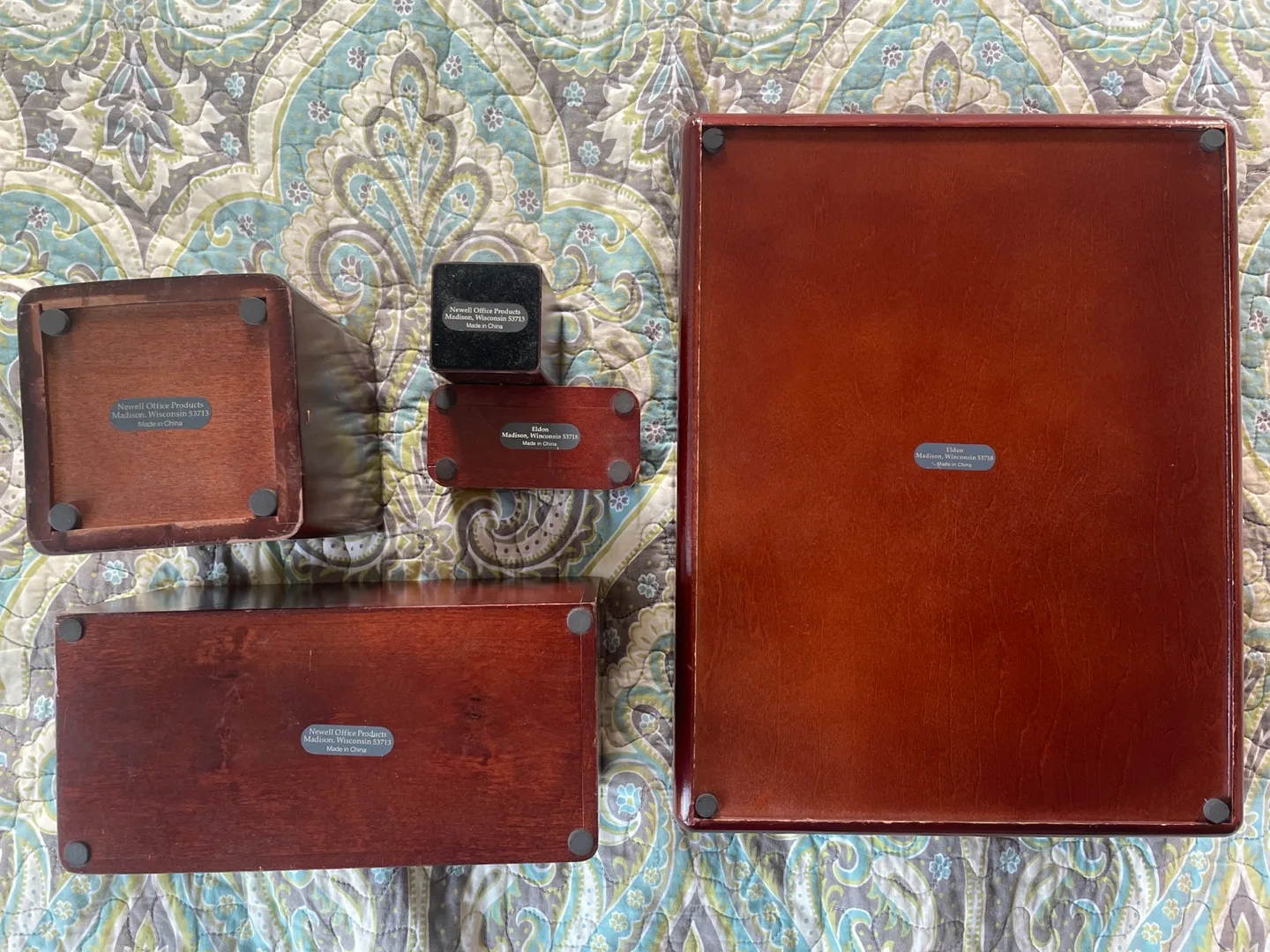 🥕Wood Desk Organizer Set image indicator(2)