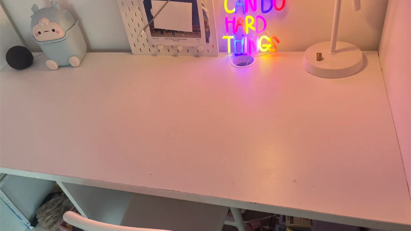 Ikea Småstad Loft Bed + free chair - Fair Condition image indicator(6)