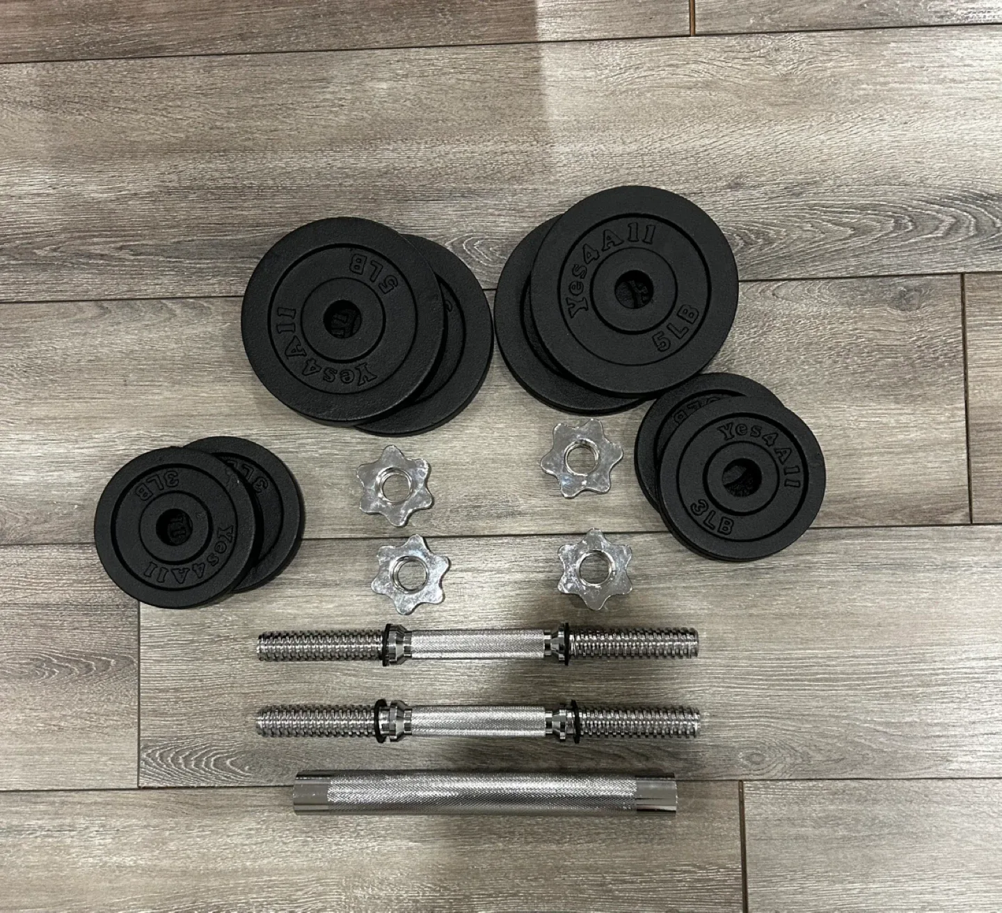 Yes4All Adjustable Dumbbell Set