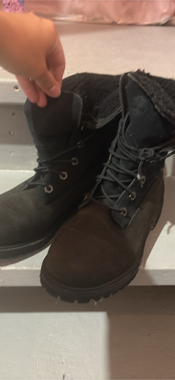 Timberland Black Boots women size7