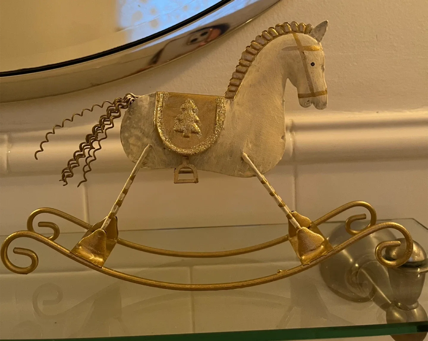 Rustic Rocking Horse Christmas Decoration 🥕 image indicator(2)