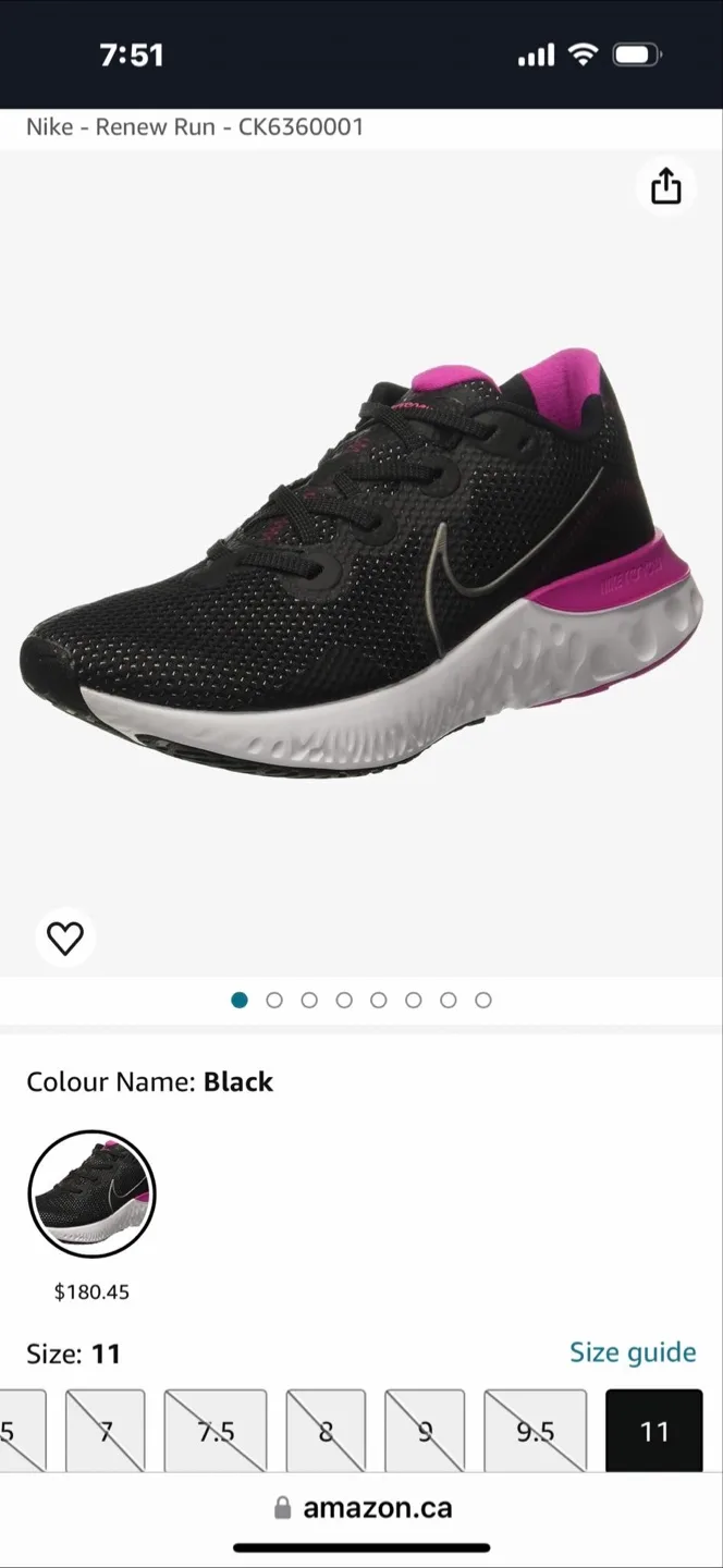 Nike Renew Run Sneakers - Size 8.5 US image indicator(2)