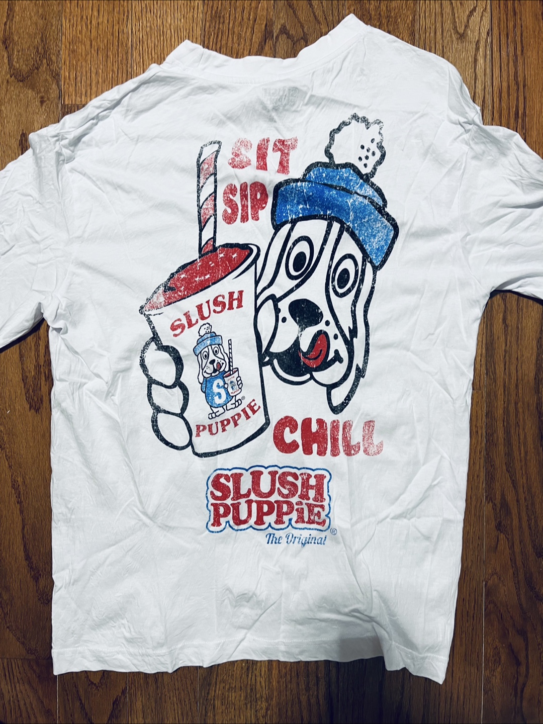 Slush Puppie White Graphic T-Shirt - photo 2