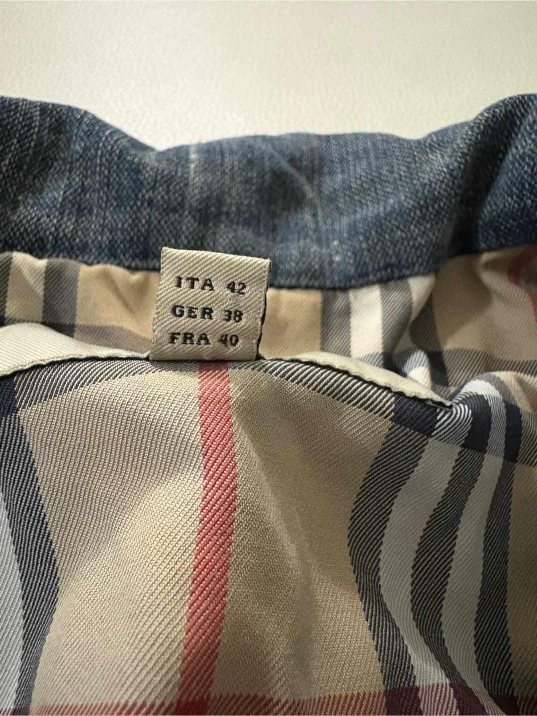 Burberry London Denim Jacket - Size 8 - photo 5