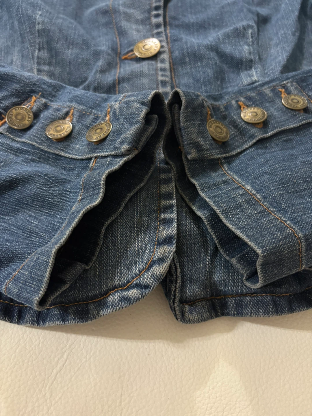 Burberry London Denim Jacket - Size 8 - photo 2