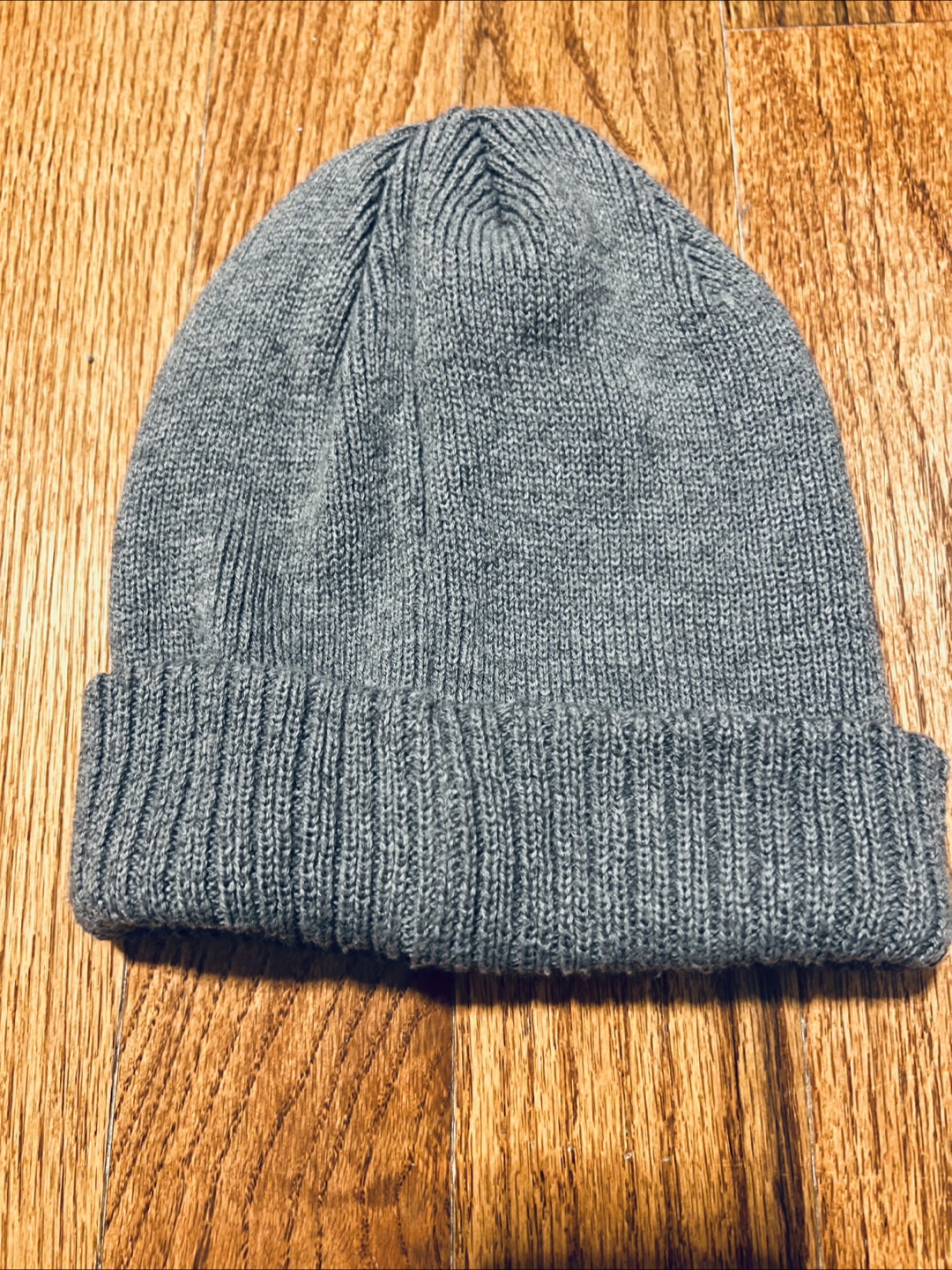 Grey Knit Beanie