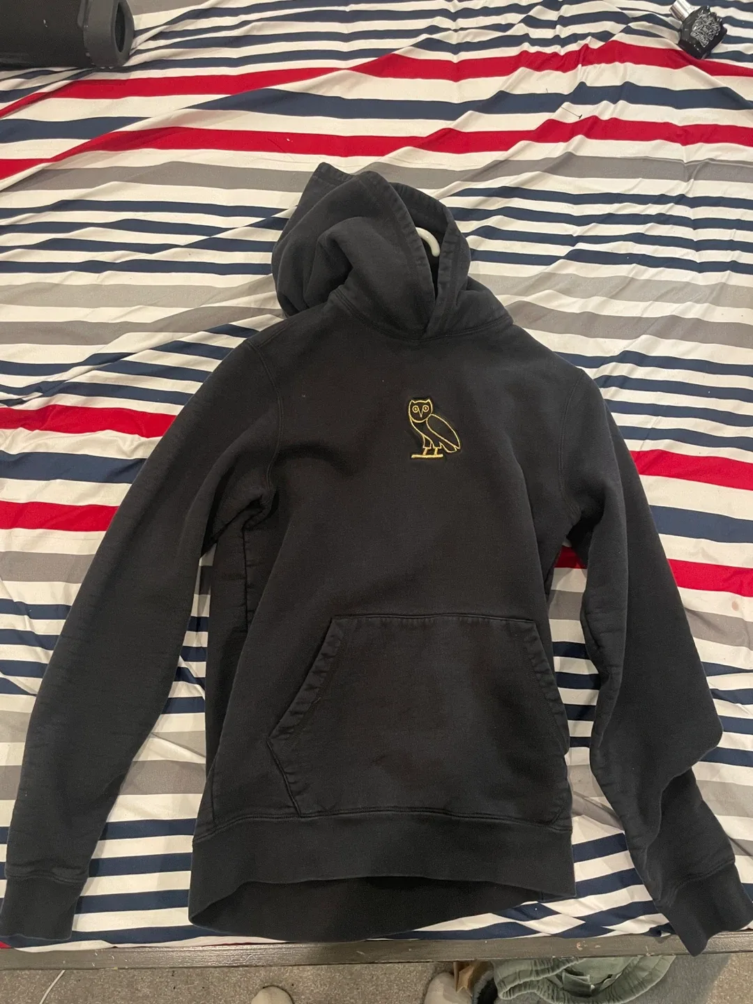 OVO Black Hoodie - Size XS thumbnail