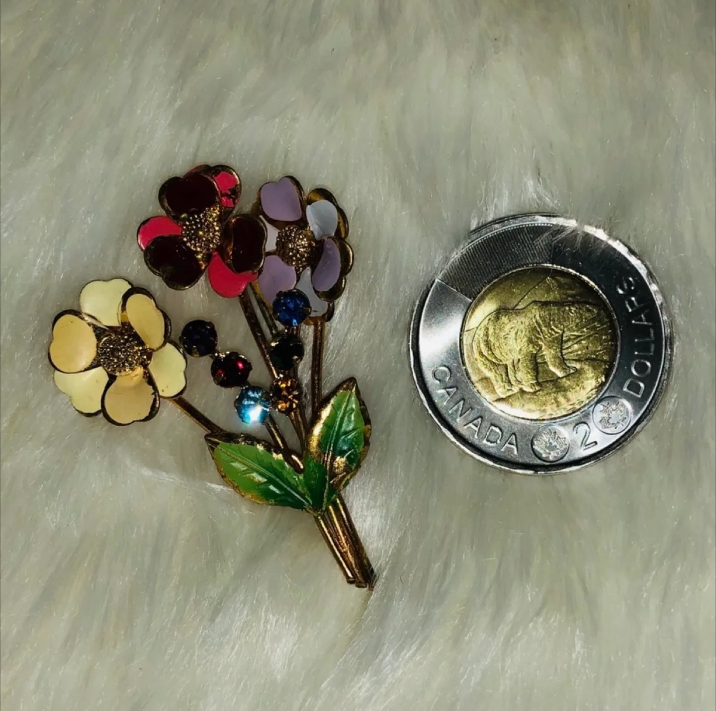 Vintage 💐 brooch image indicator(3)