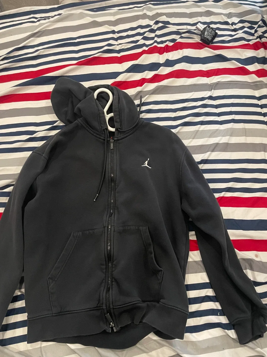 Jordan Full Zip Hoodie - Black size small thumbnail