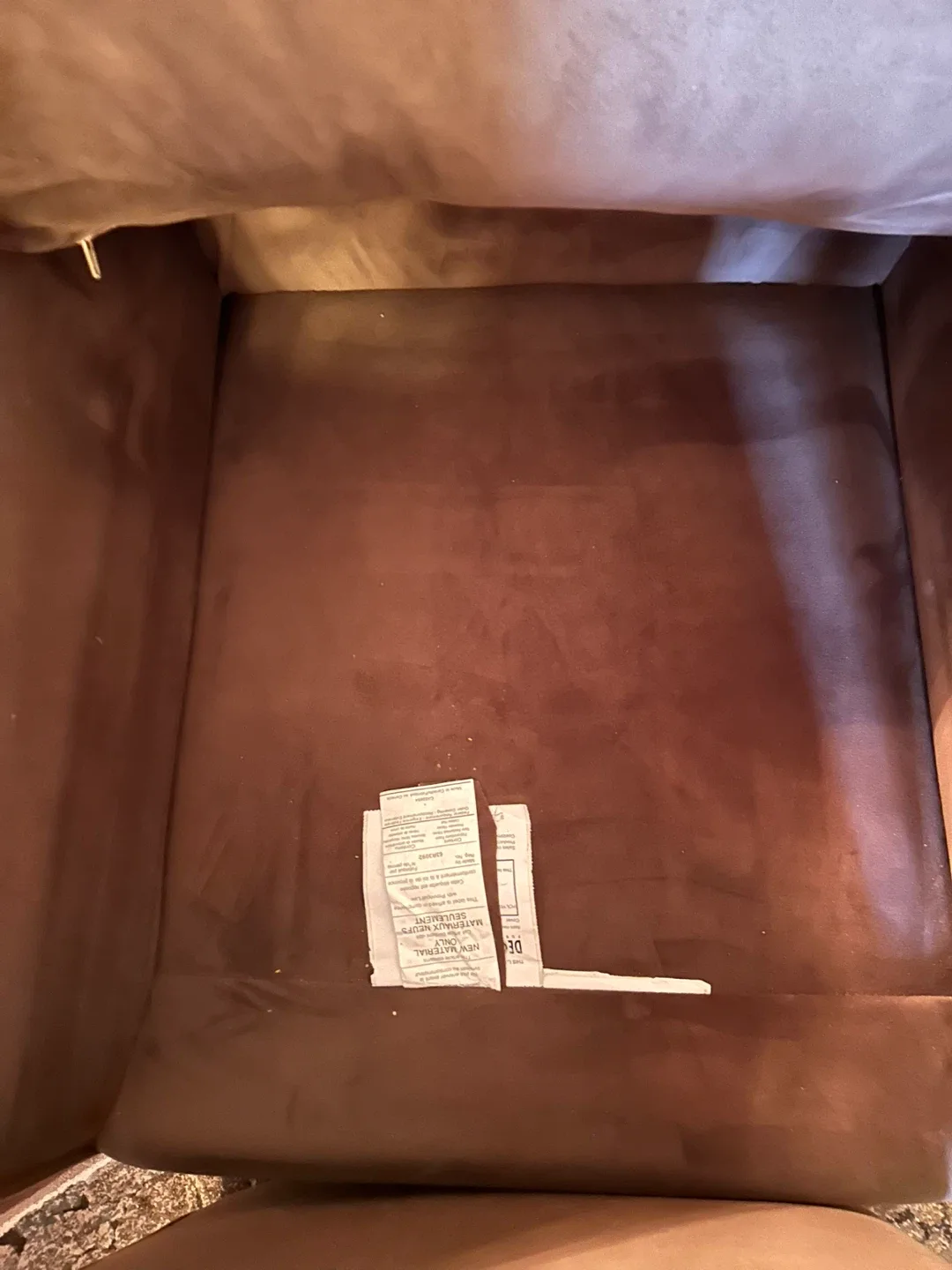 4 Brown Suede Swivel Accent Chairs image indicator(8)