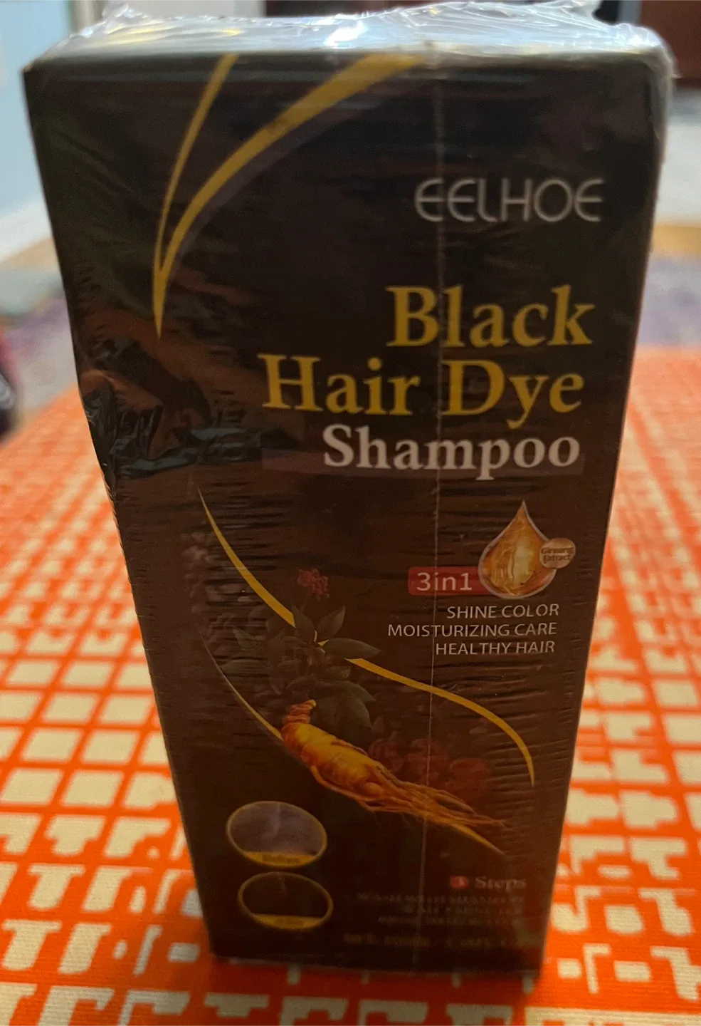 EELHOE Black Hair Dye Shampoo - New image indicator(3)