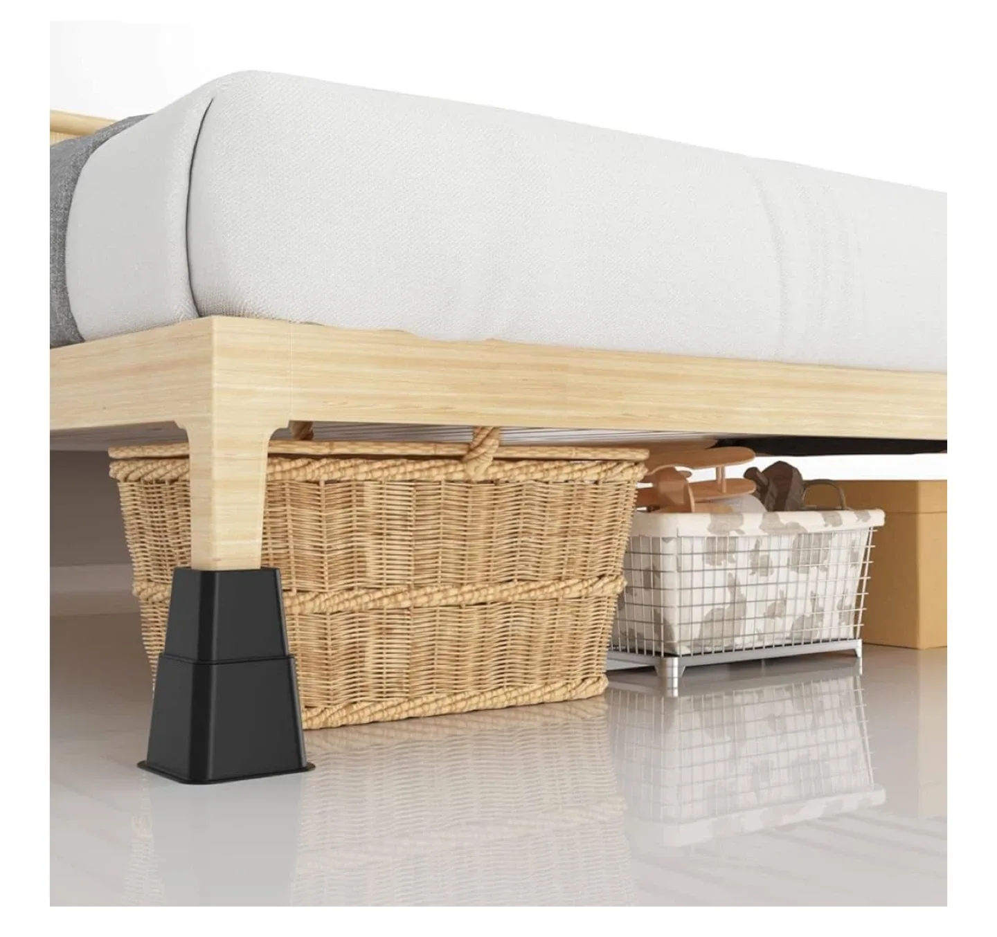 Utopia Bedding Adjustable Furniture Risers - Set of 8 image indicator(6)