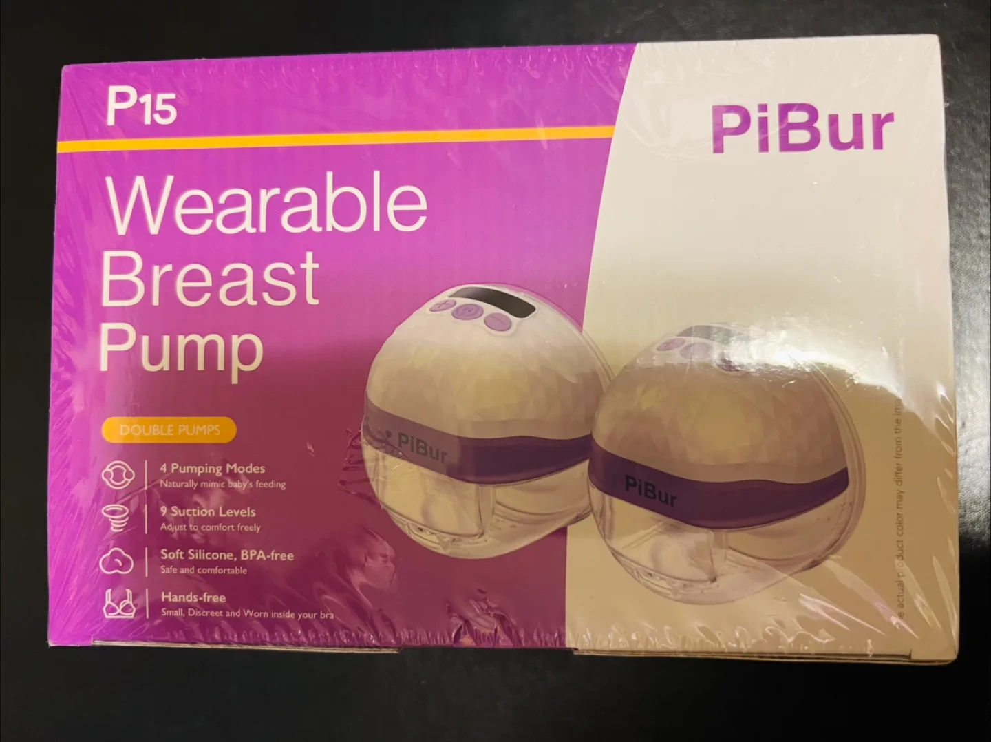 PiBur P15 Wearable Breast Pump - Double image indicator(4)