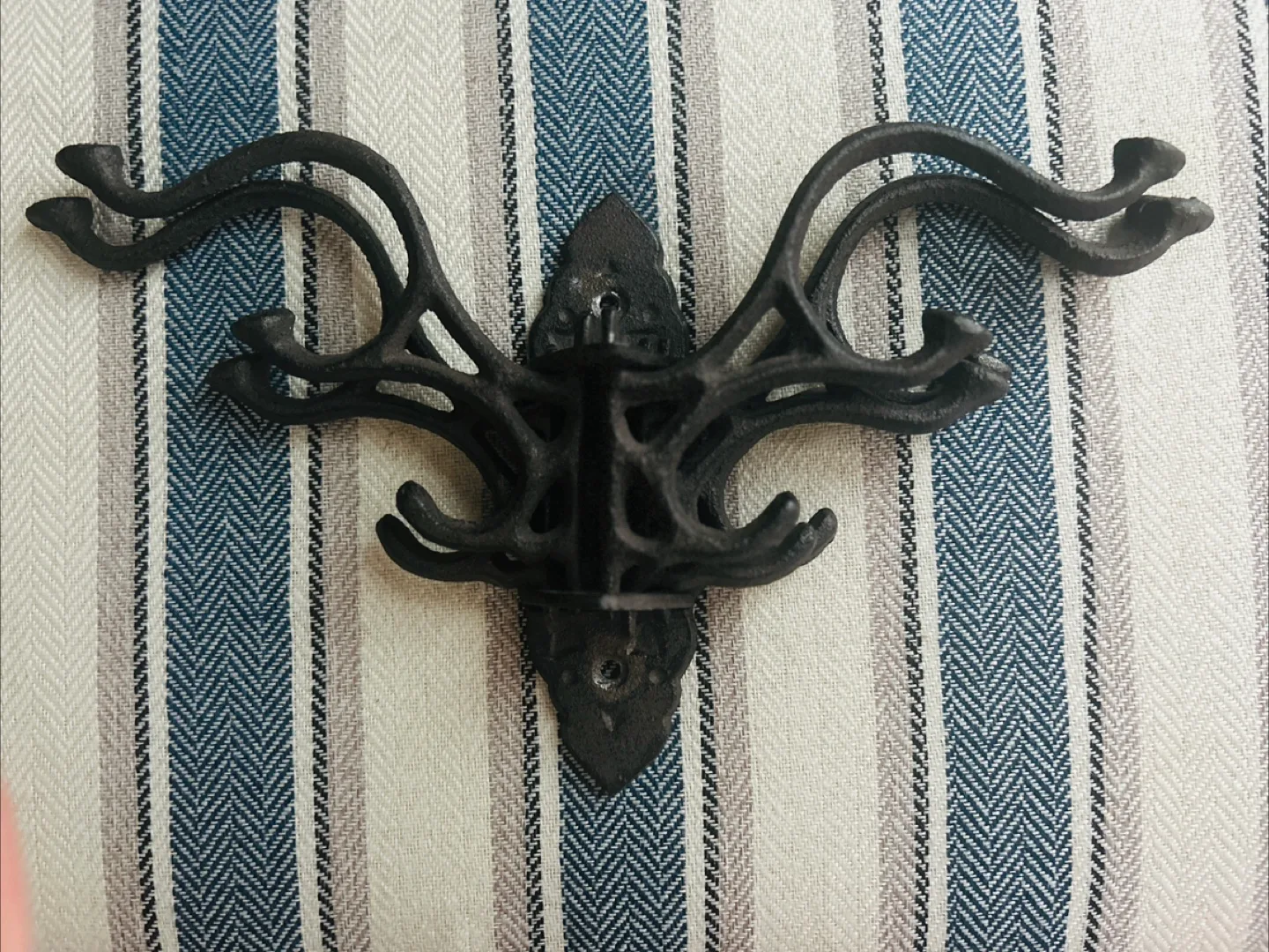 Vintage Cast Iron Octopus Wall Hook