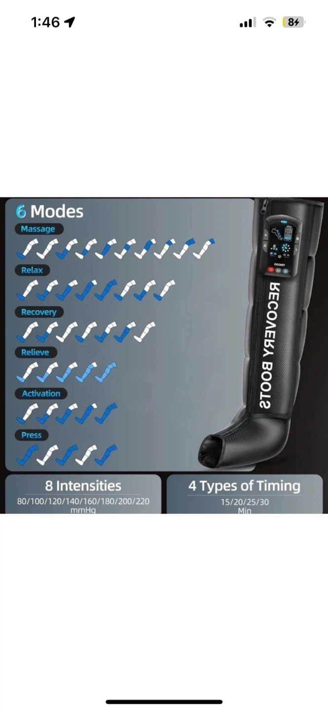 Air Compression Recovery Boots by YINGGG - photo 3