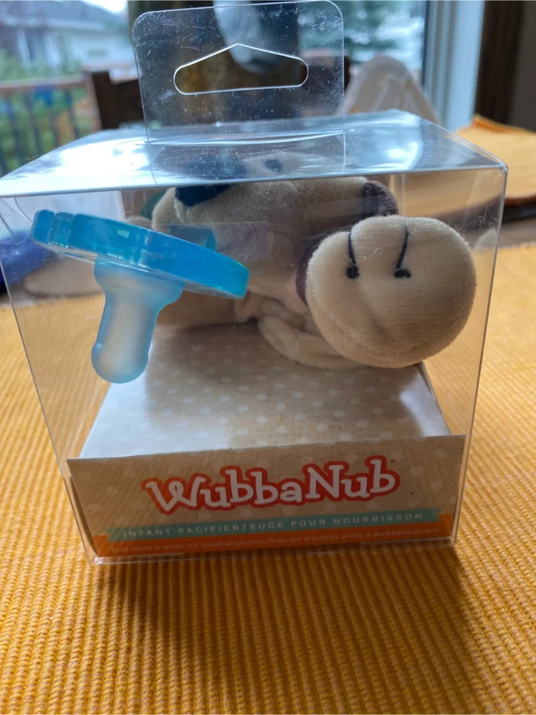 New WubbaNub Brown Puppy Pacifier image indicator(2)