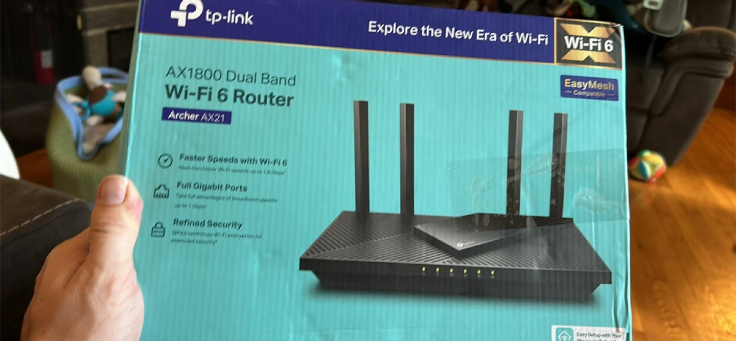 TP-Link Archer AX21 AX1800 WiFi 6 Router