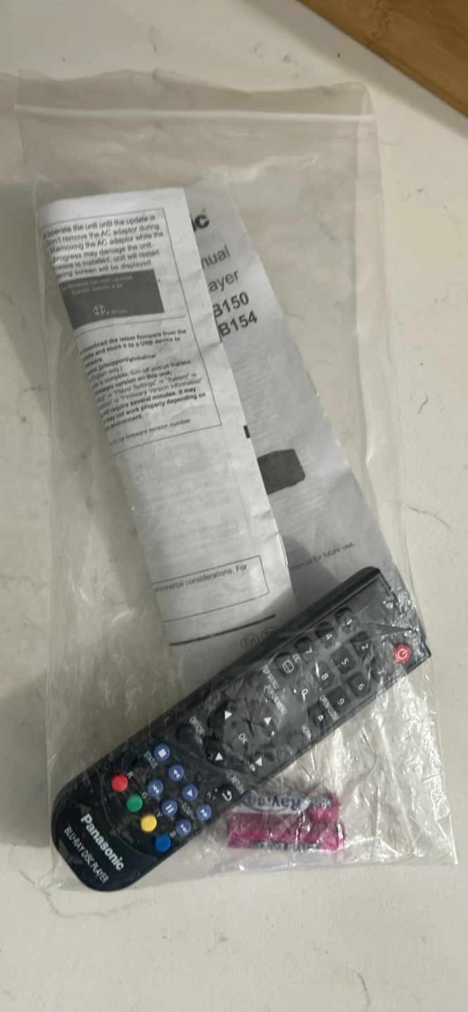 Panasonic DP-UB150 Blu-ray Player Remote - photo 3