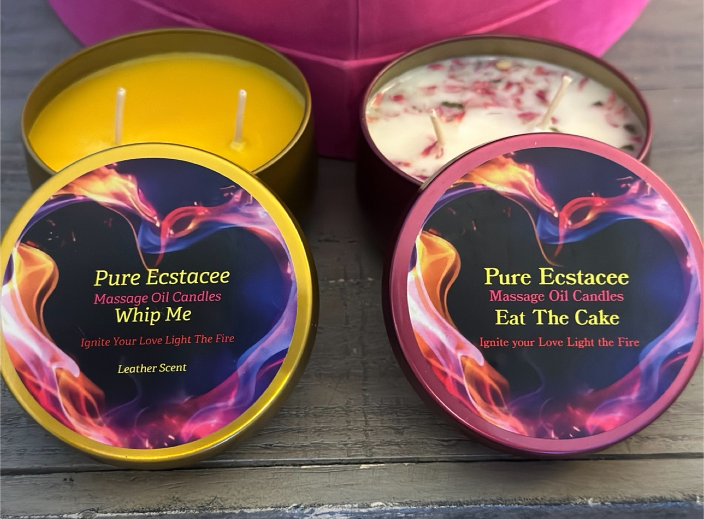 Pure Ecstacee Massage Oil Candles - photo 3