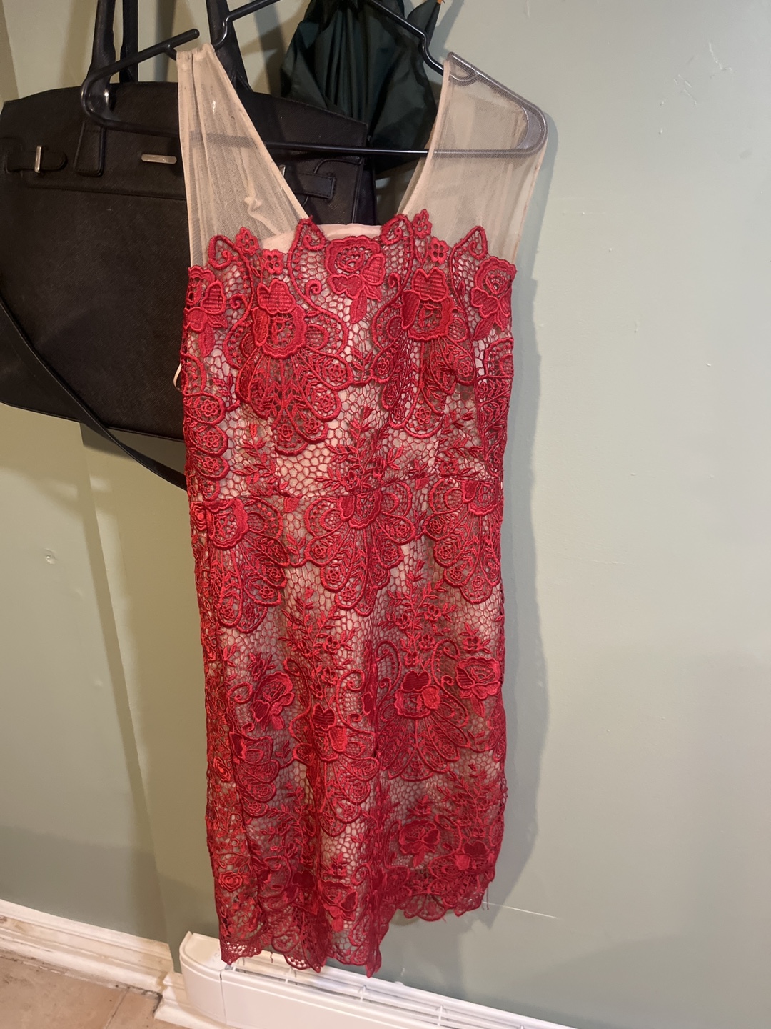 Phase Eight Anais Scarlett Lace Dress - Size 10 - photo 2
