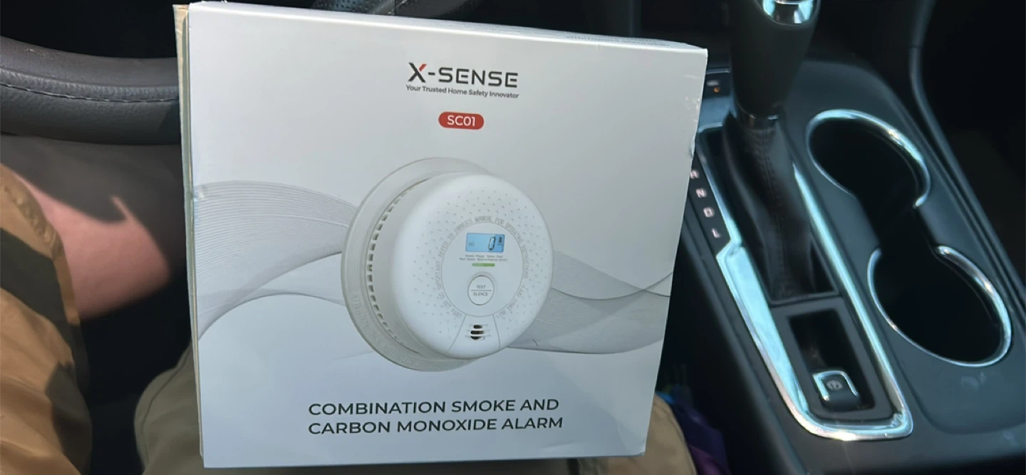 New X-Sense SC01 Smoke & Carbon Monoxide Alarm