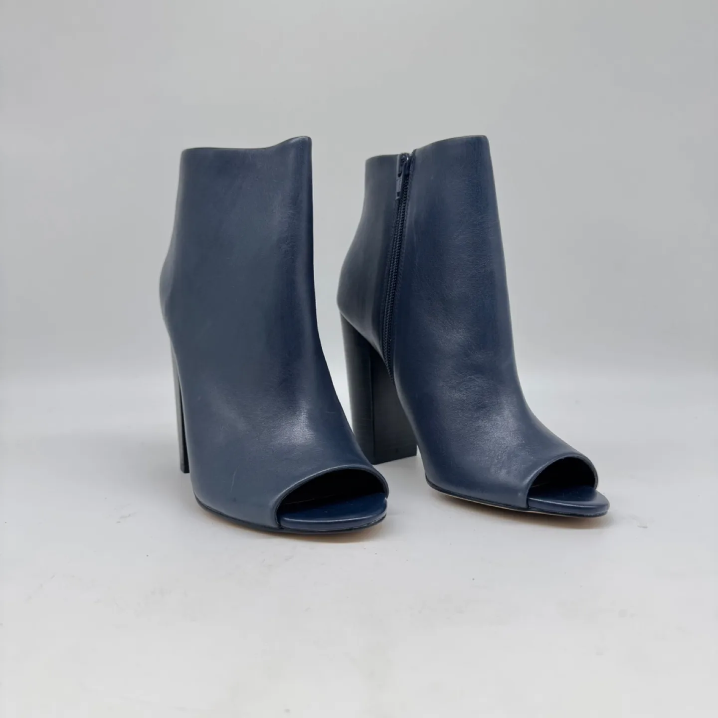 ALDO  Leather Open-Toe  Heel Booties –Size US 8.5 New with Box thumbnail