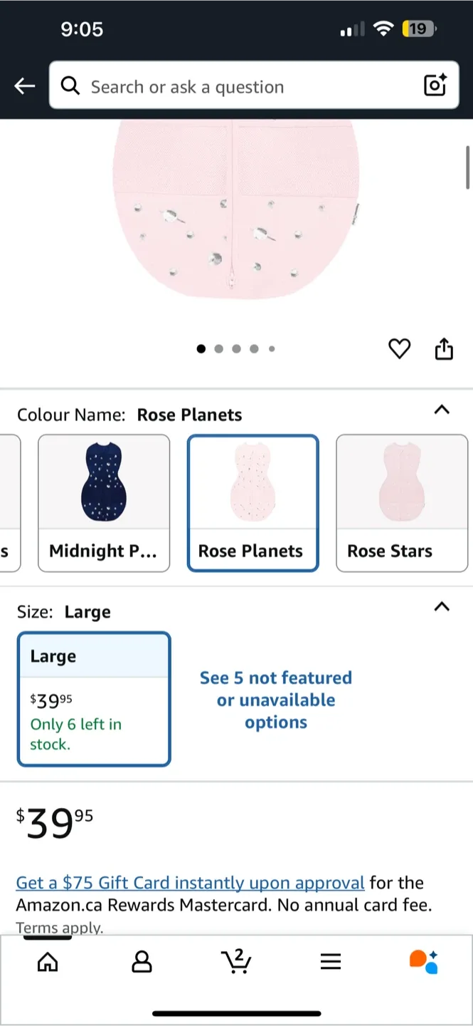 NEW! Happiest Baby Sleepea Swaddle - Large (4-6 Months) image indicator(2)