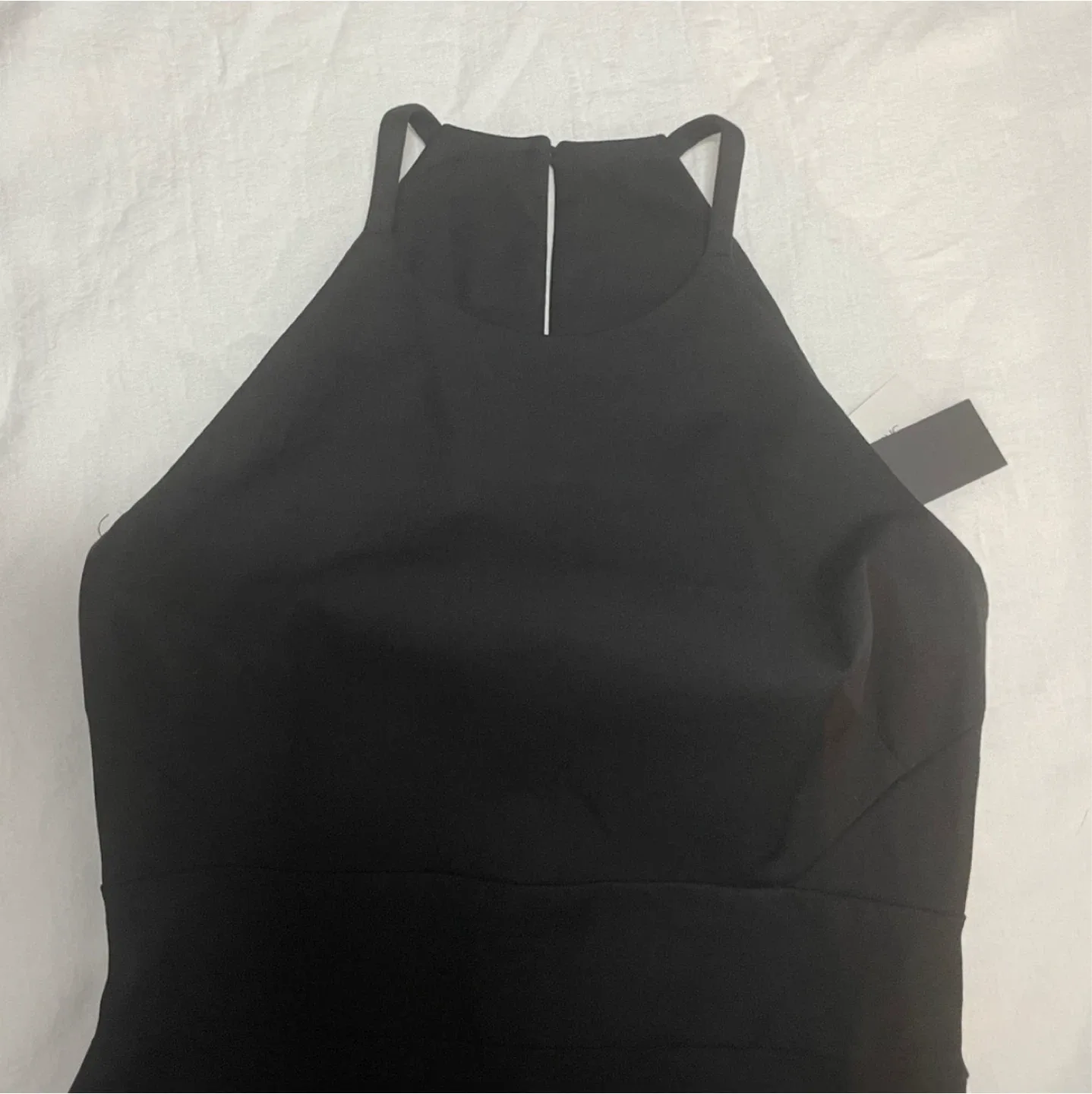 NEW WITH TAG Banana Republic black halter dress size 0 image indicator(5)