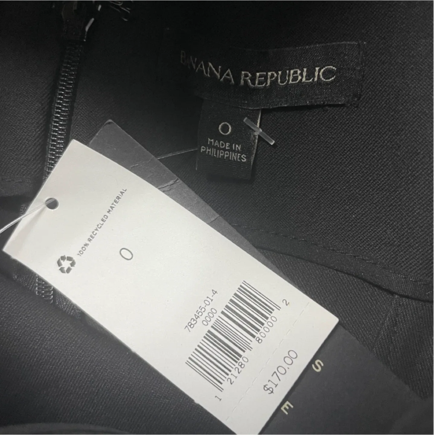 NEW WITH TAG Banana Republic black halter dress size 0 image indicator(9)