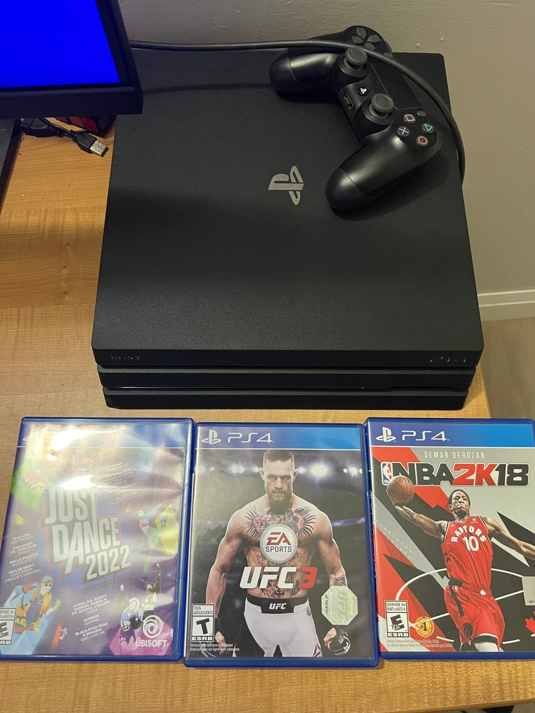 PlayStation 4 Pro Jailbroken 9.00 with Games