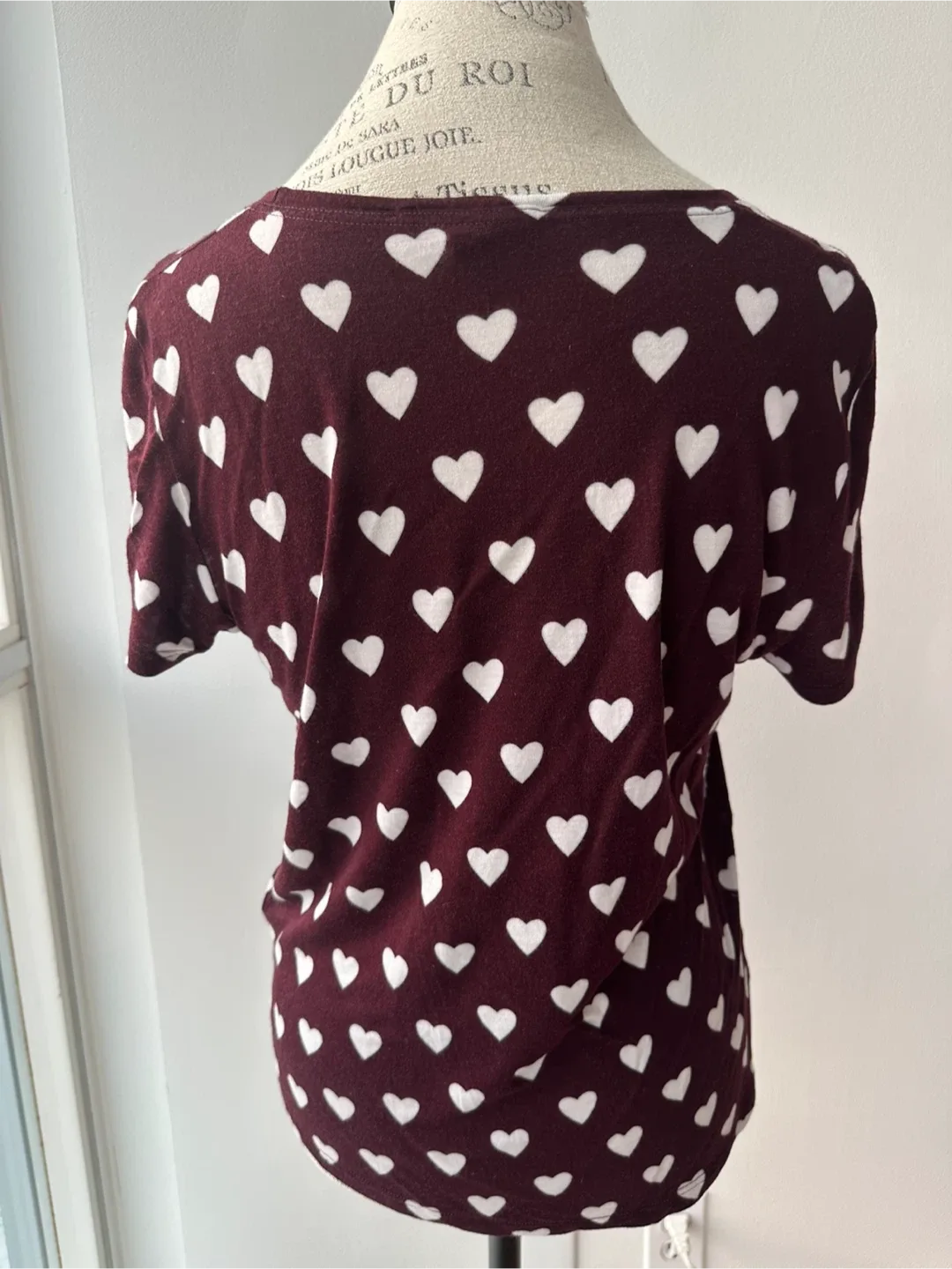 Burberry Prorsum Heart Print Top - Size Small image indicator(2)