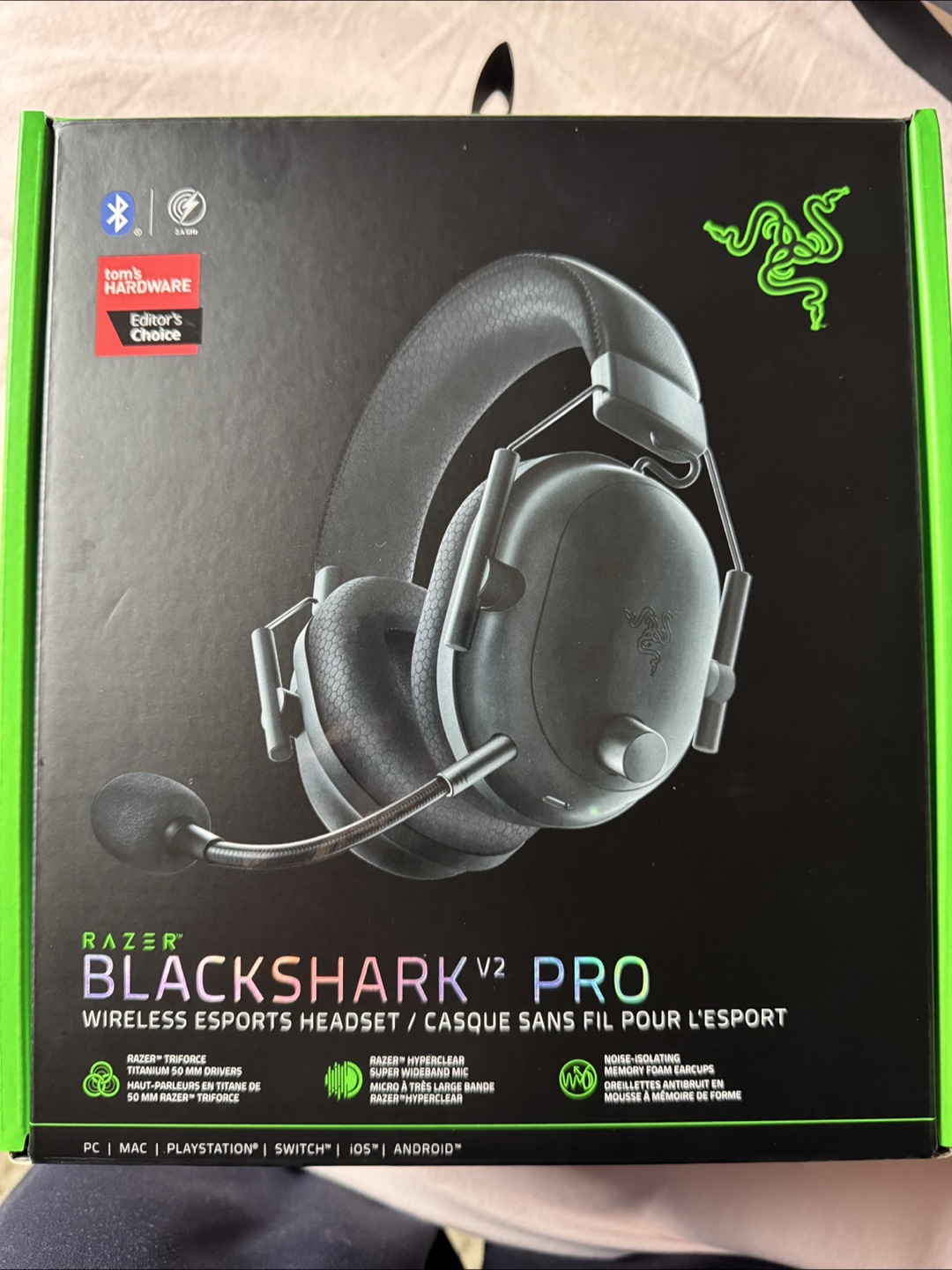 New Razer Blackshark V2 Pro Wireless Headset