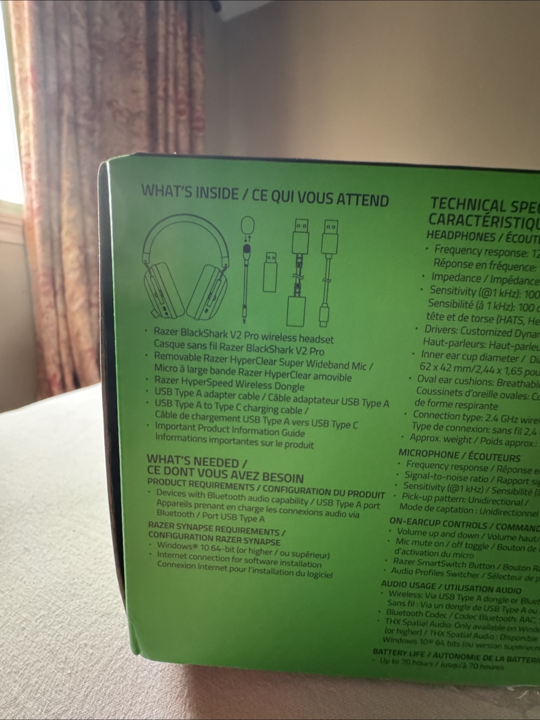 New Razer Blackshark V2 Pro Wireless Headset - photo 2