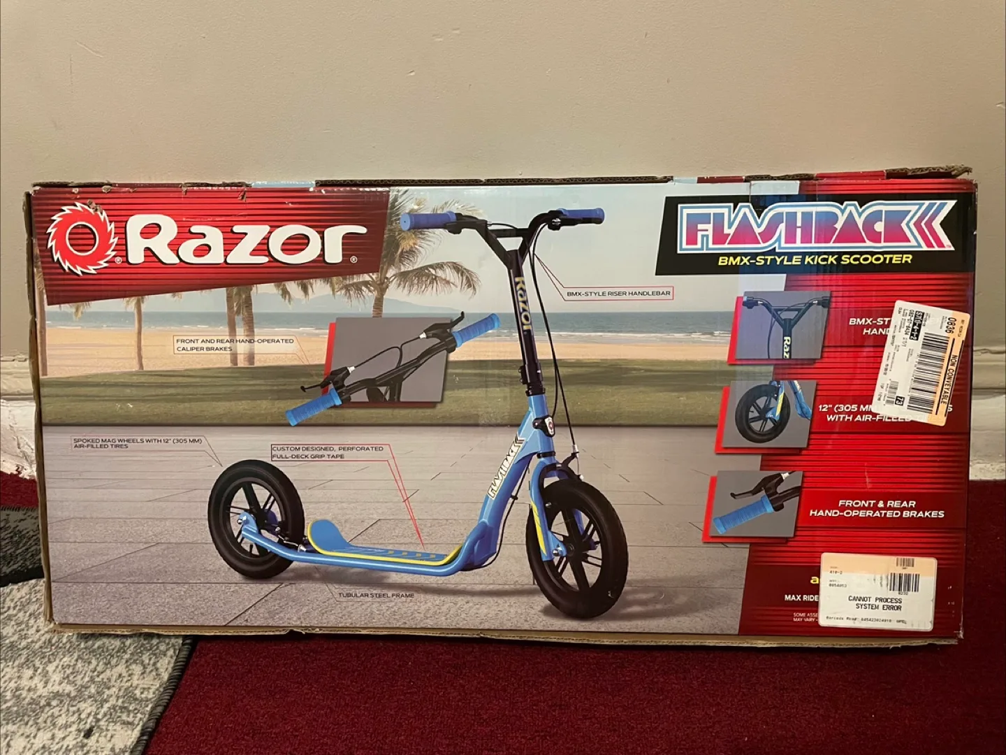 Razor Flashback BMX-Style Kick Scooter .. Not in the box thumbnail