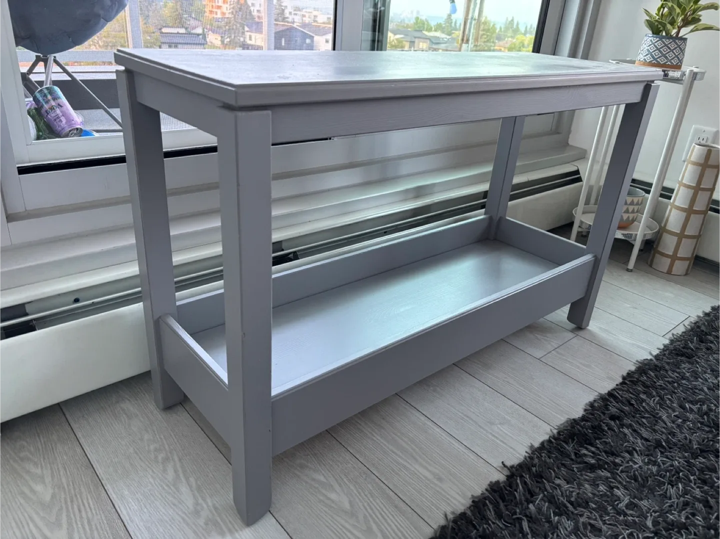 Grey Console Table
