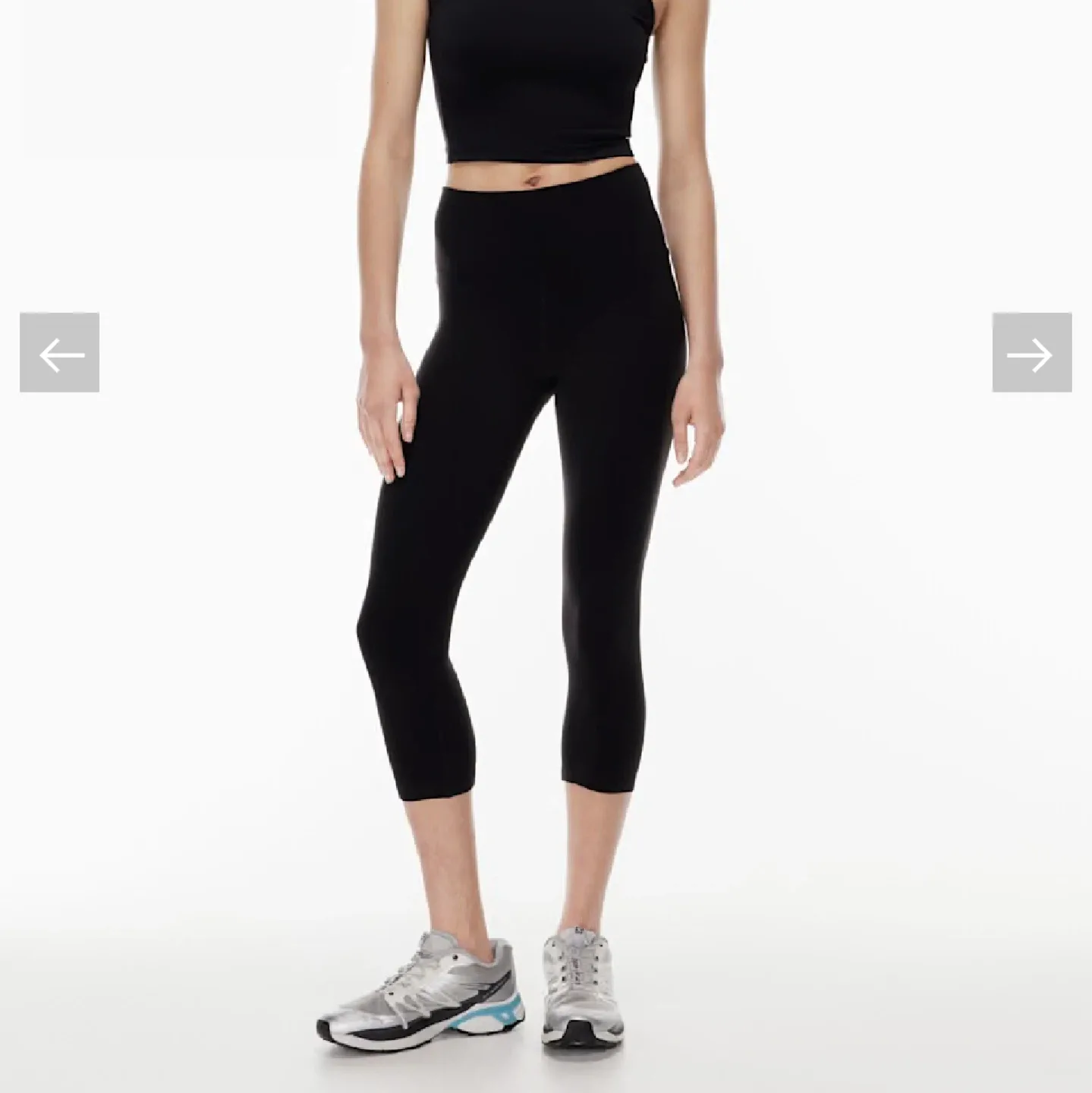 TNA high rise cropped leggings XS new with tag thumbnail