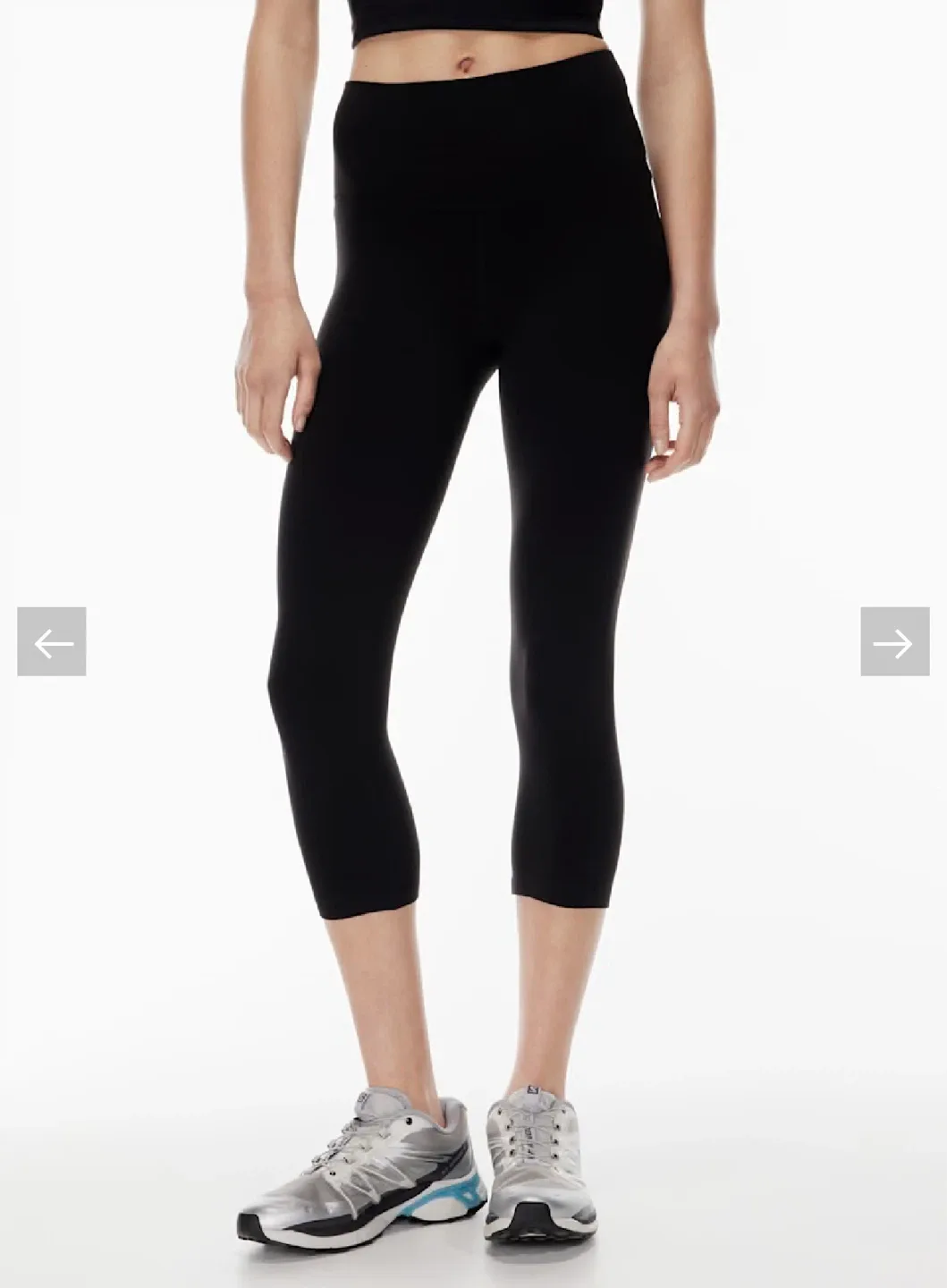 TNA high rise cropped leggings XS new with tag image indicator(4)