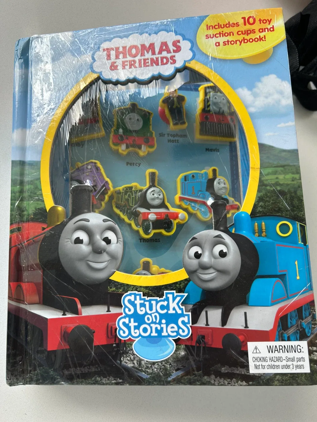 Thomas & Friends Stuck on Stories Book with Suction Cups image indicator(2)
