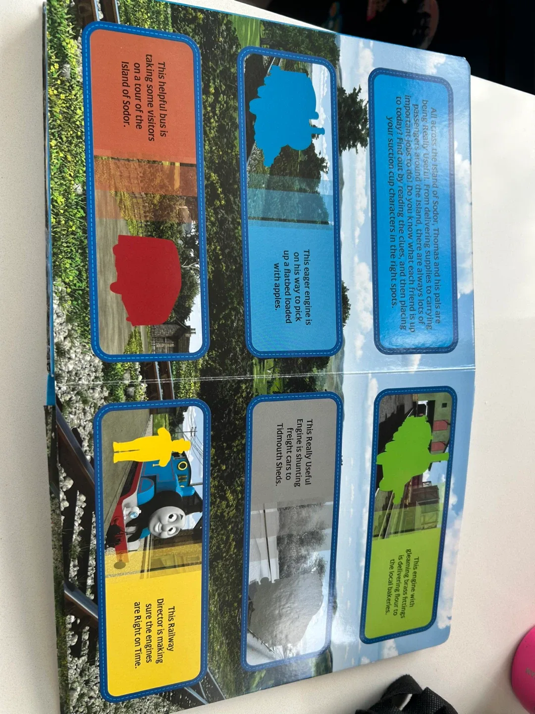 Thomas & Friends Stuck on Stories Book with Suction Cups image indicator(4)