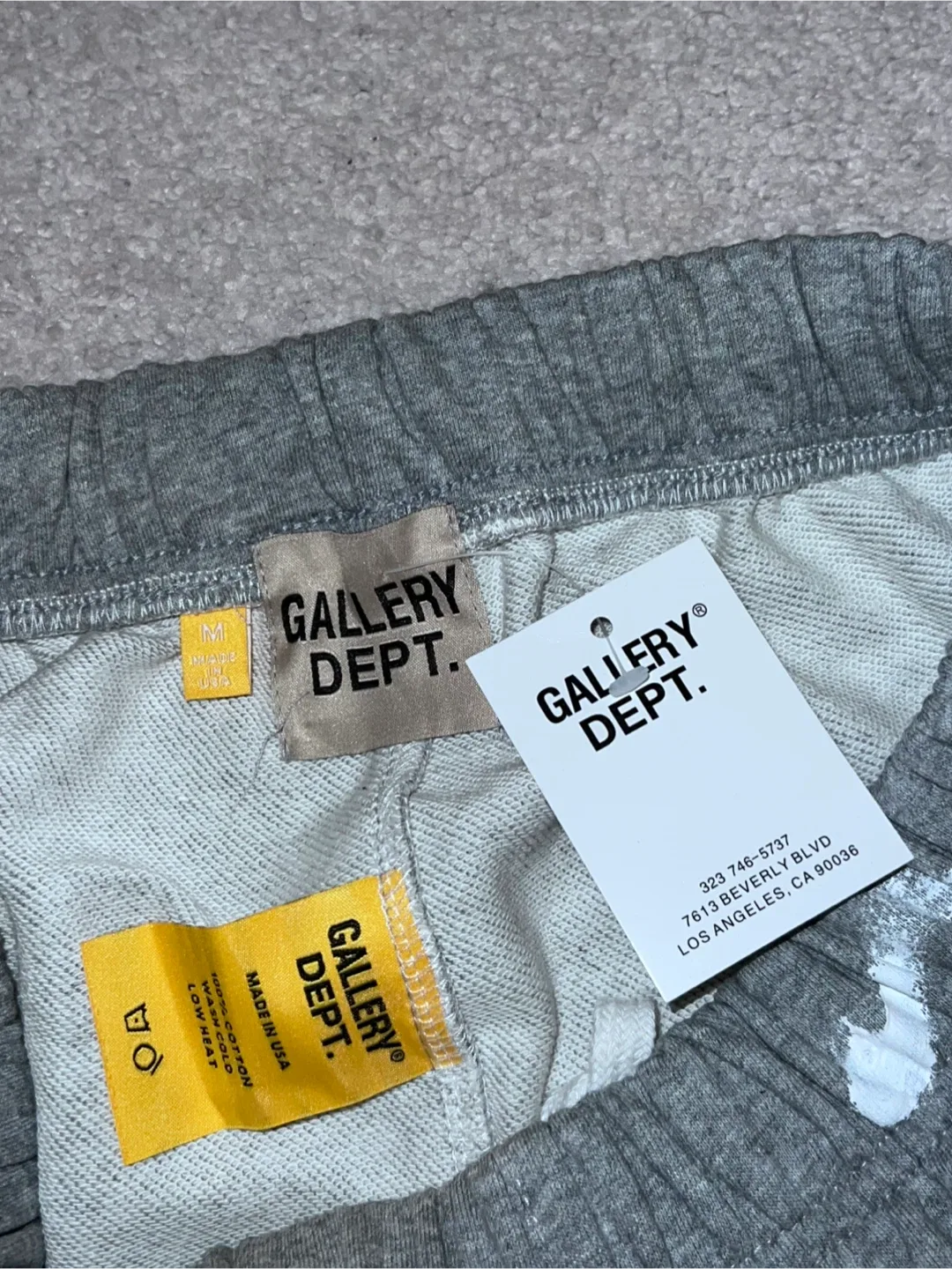 Gallery Dept. Grey Sweatpants - Size M image indicator(3)