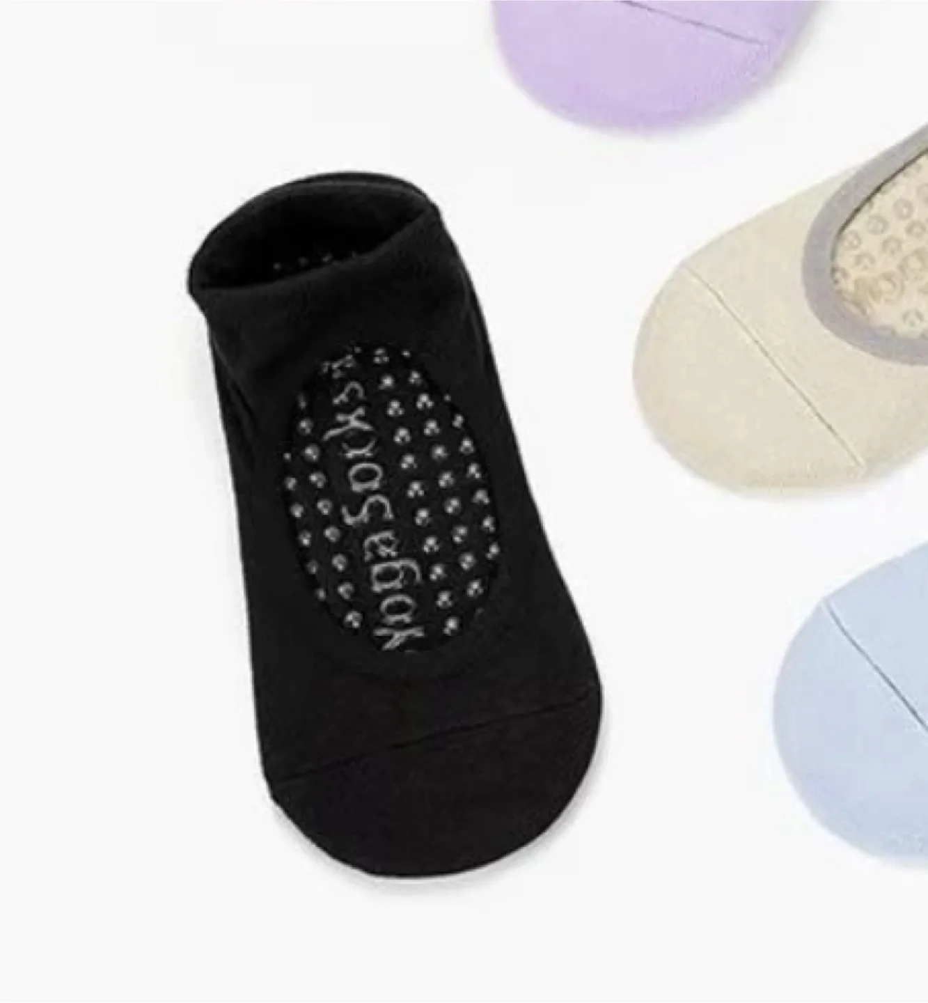 Brand new Yoga Socks - Black reformer yoga image indicator(2)