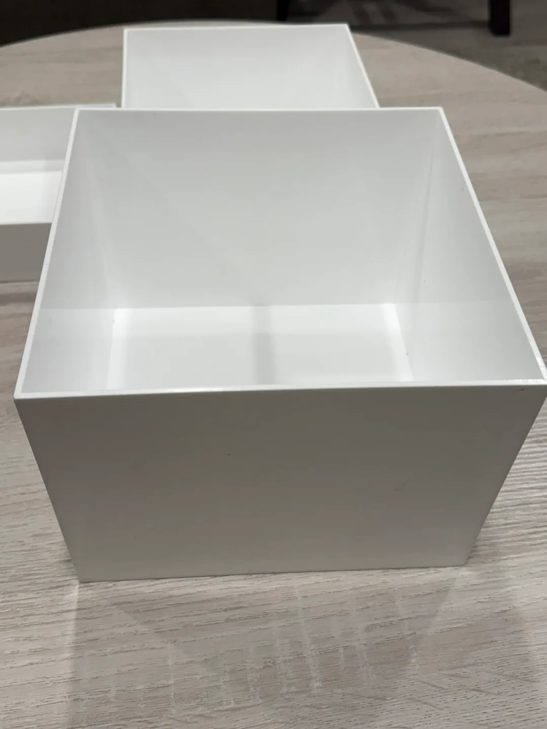 3pcs clear acrylic display risers for dessert, jewellery image indicator(2)