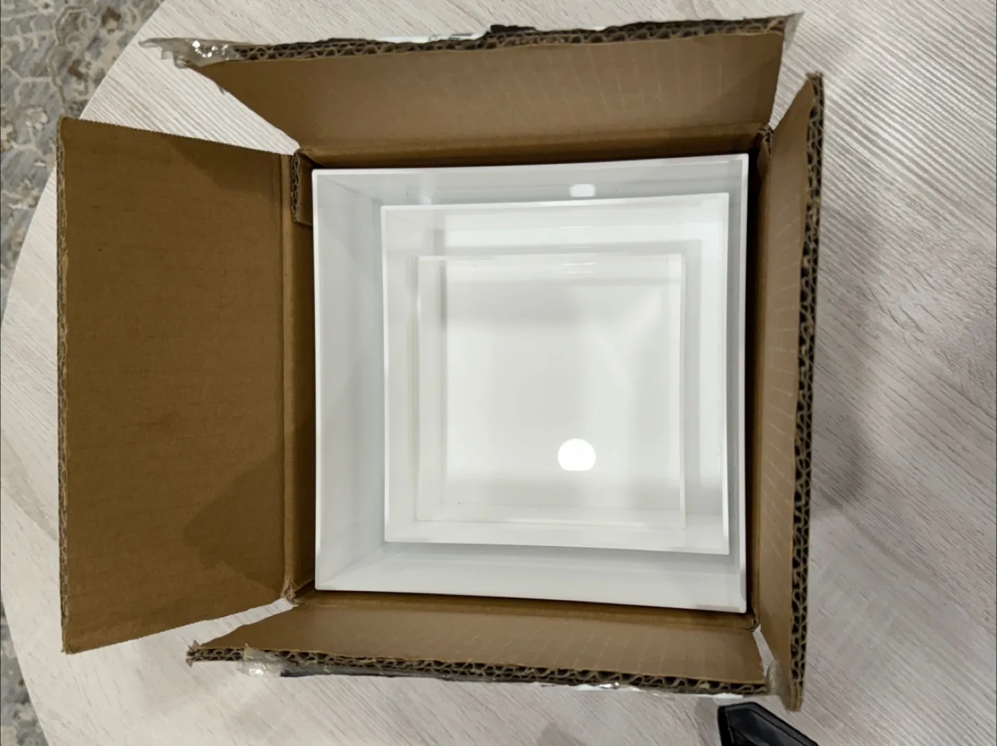 3pcs clear acrylic display risers for dessert, jewellery image indicator(9)