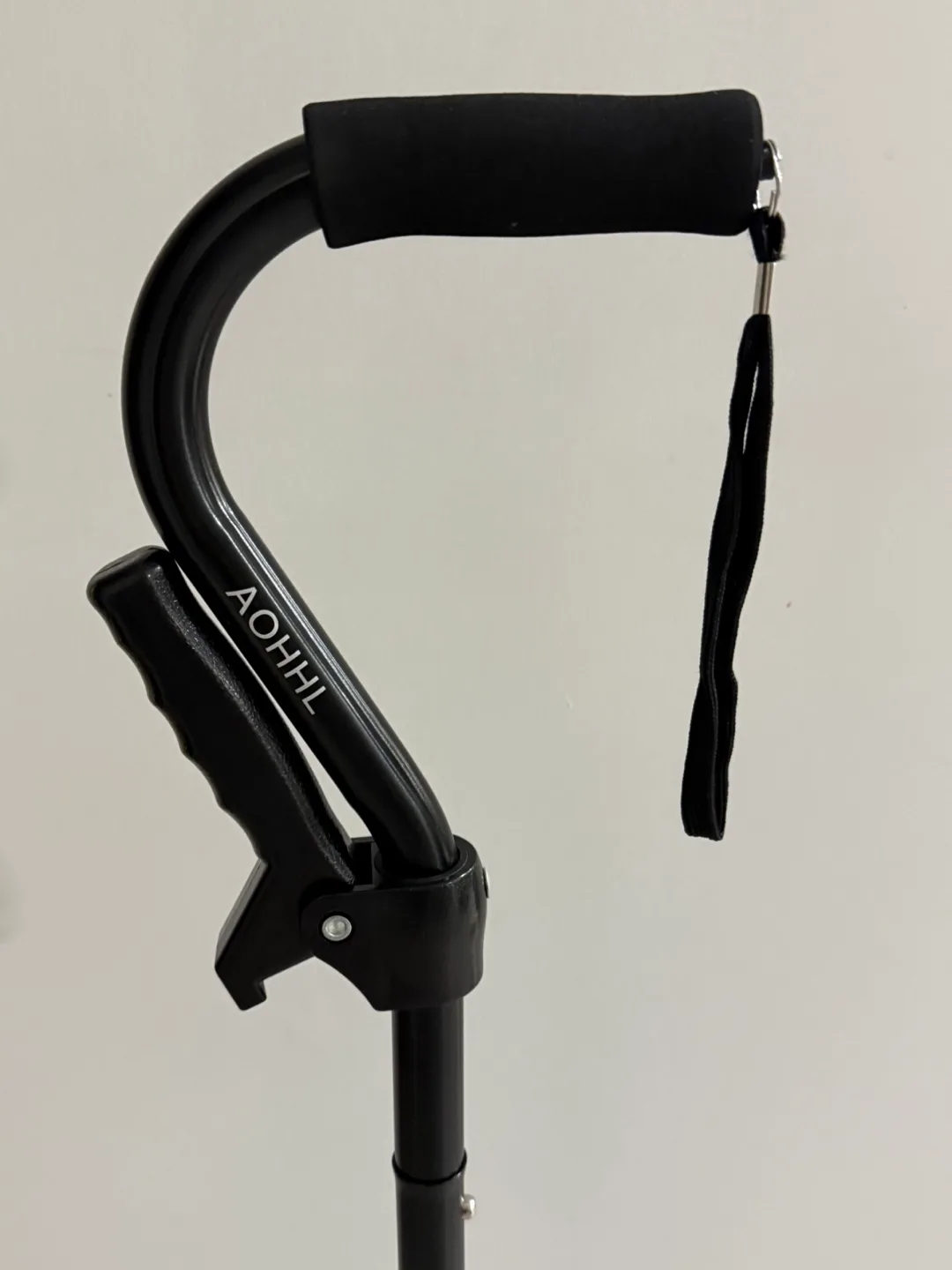 AOHHL Non-Mido Adjustable Quad Easy Up Cane image indicator(2)