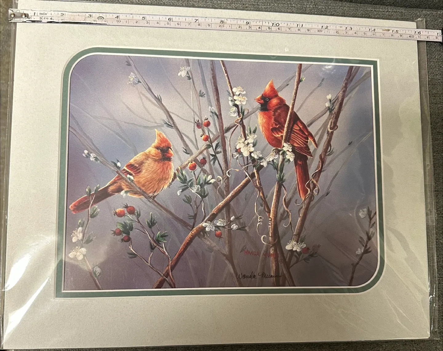 Double matted print (no frame)