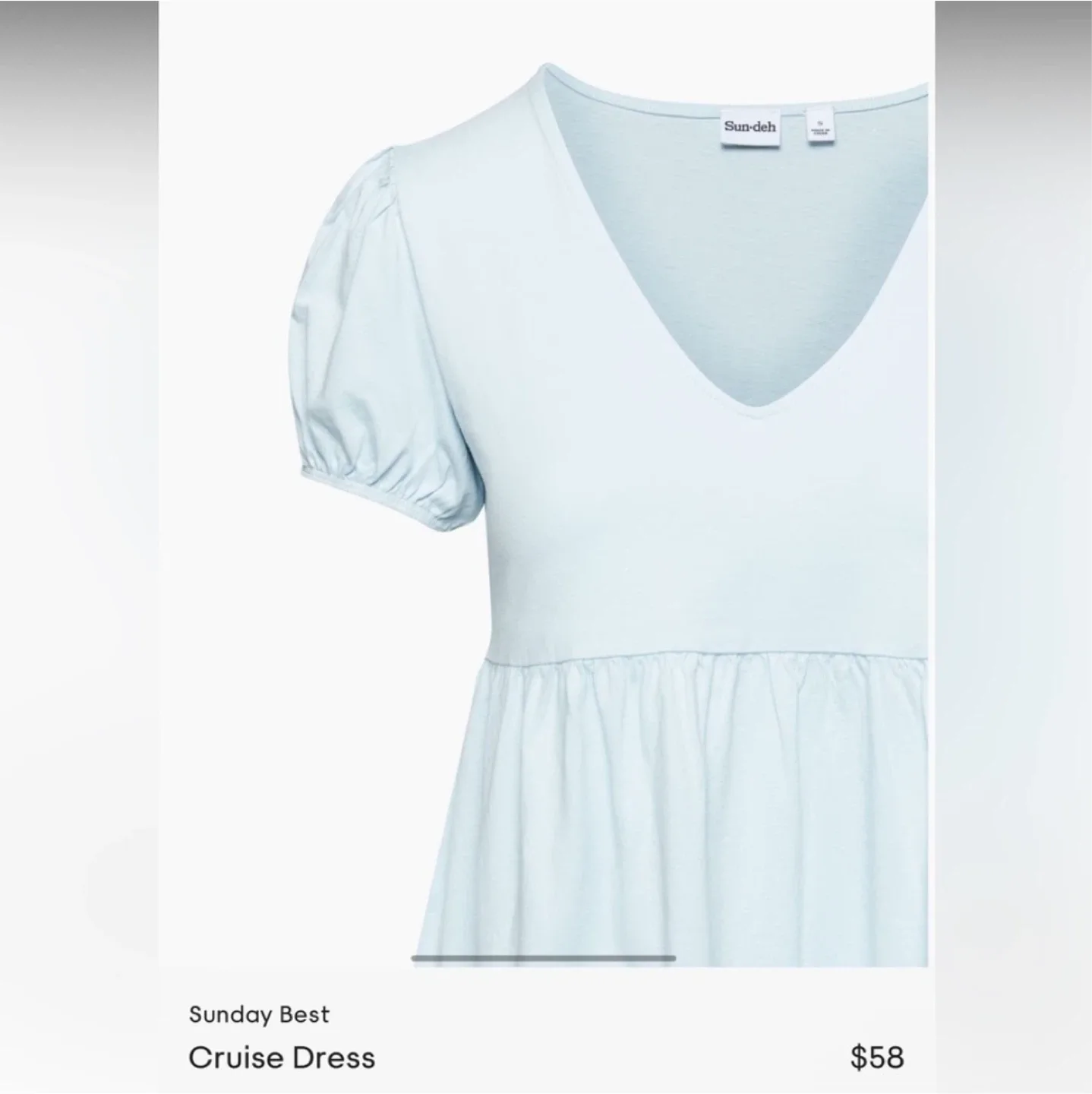 Aritzia Sunday Best cruise dress Small New with tag image indicator(2)