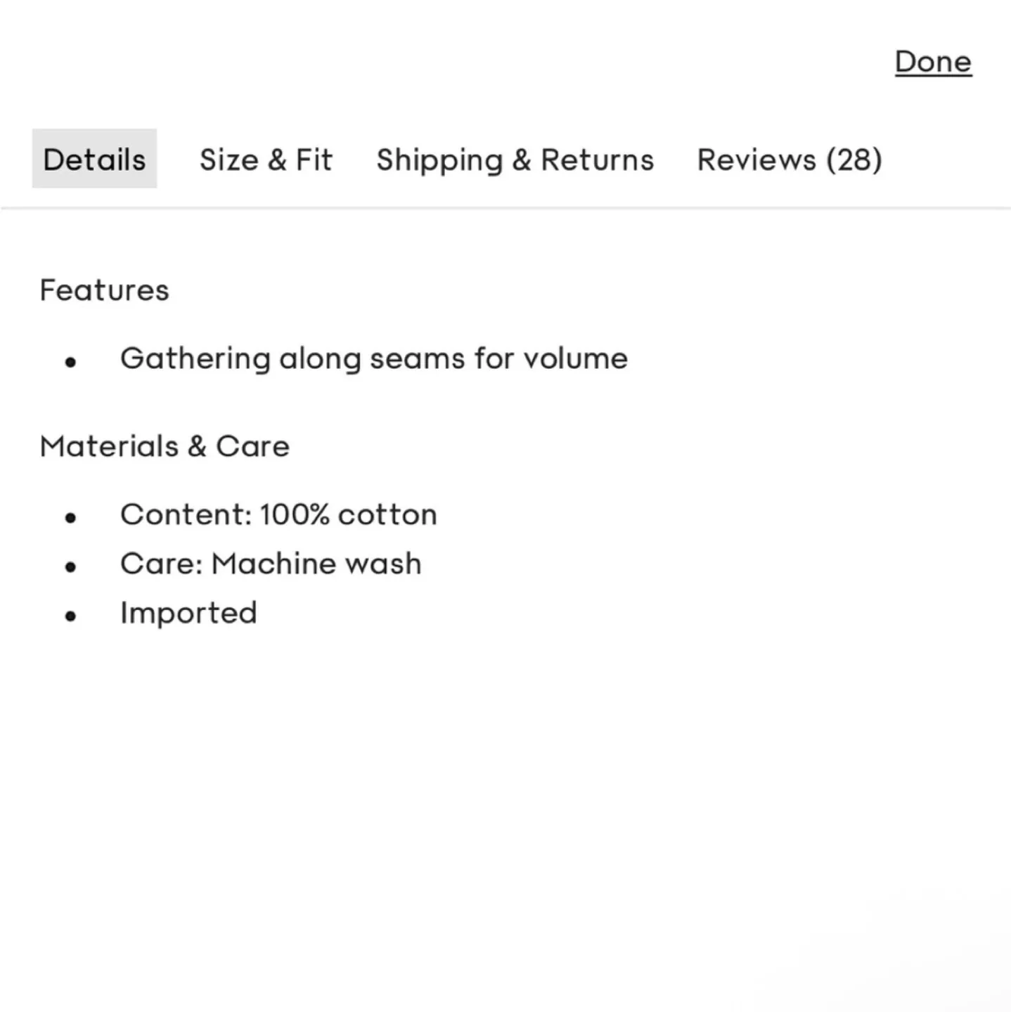 Aritzia Sunday Best cruise dress Small New with tag image indicator(10)