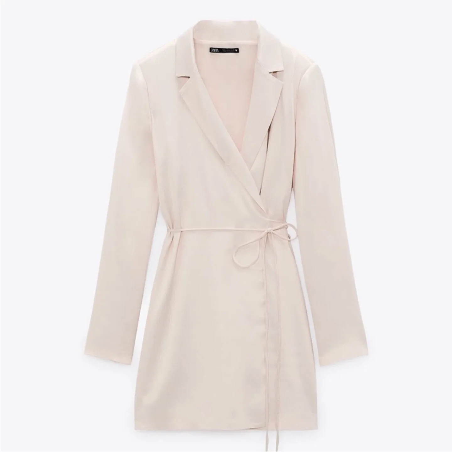 NEW WITH TAG Zara satin wrap dress Small thumbnail